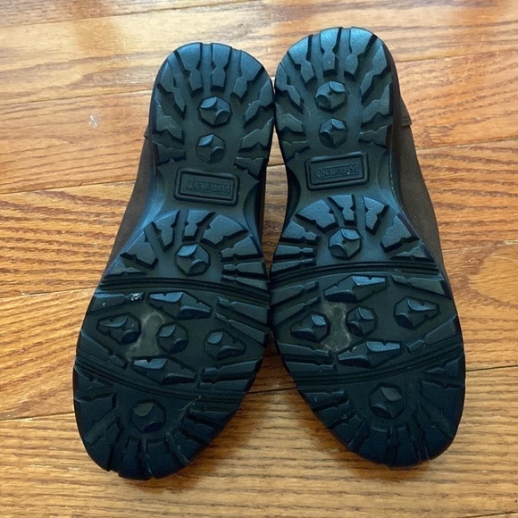 Lands End like new slip on women’s loafers in deep chocolate brown size 7D EUC - Picture 4 of 5